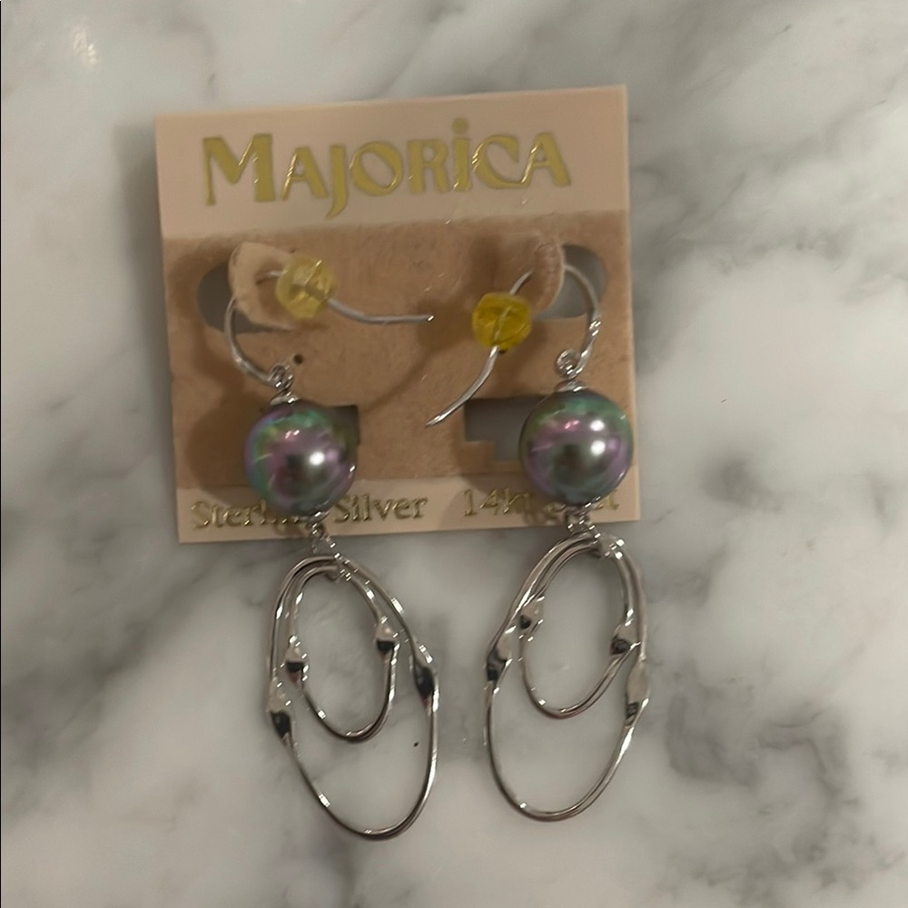 Sterling silver dangly Earrings